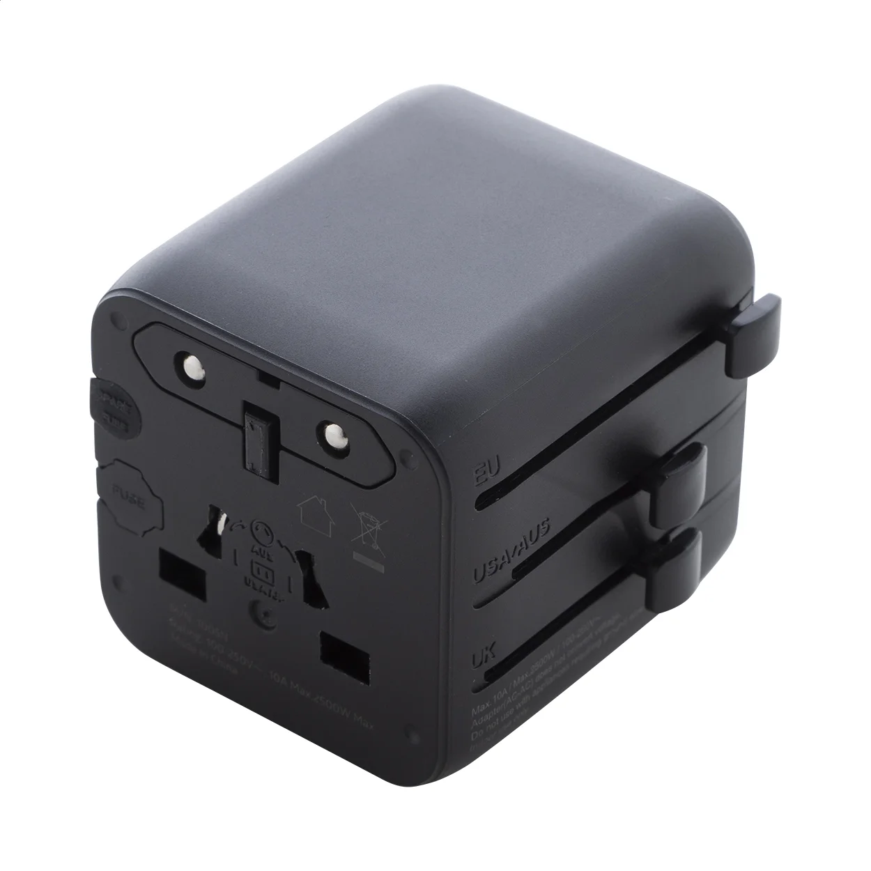 RPC-Reiseadapter Jetsetter Pico, schwarz – Bild 2