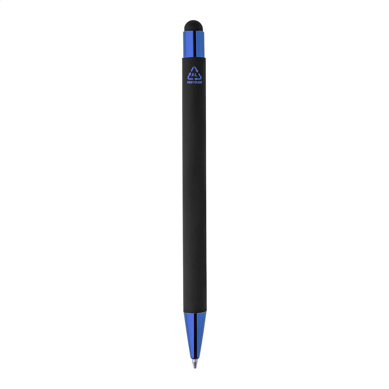 Touch-Kugelschreiber Darkly Tap, blau – Bild 5