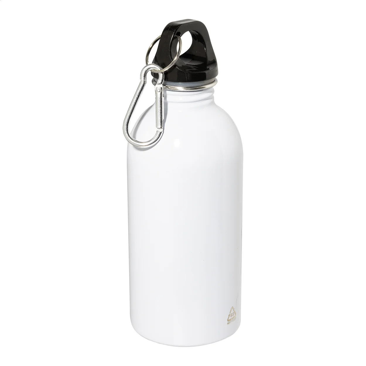 Flasche Ressuto aus recyceltem Edelstahl, weiß – Bild 4