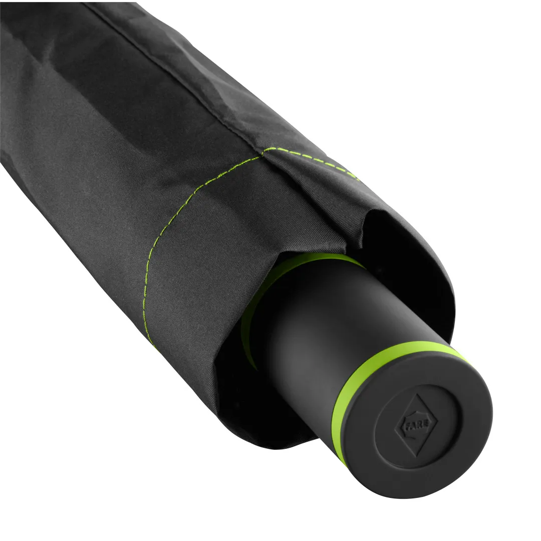 Taschenschirm FARE® Mini Style, schwarz-limette – Bild 3