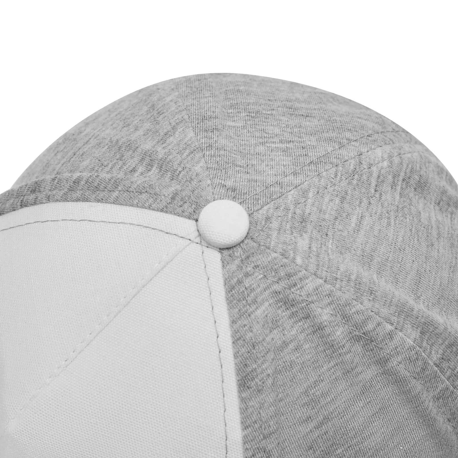 UP TO DATE - 5-Panel-Baseball-Cap, grau, weiß – Bild 6