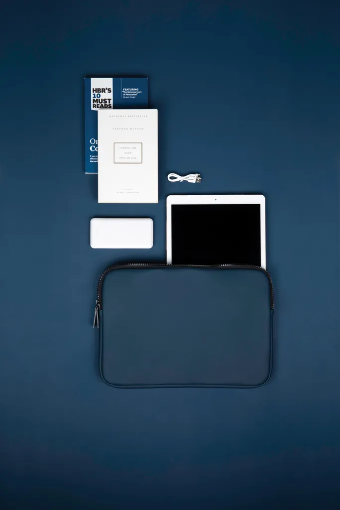 VINGA Baltimore Laptopcase 15“, navy blau – Bild 6