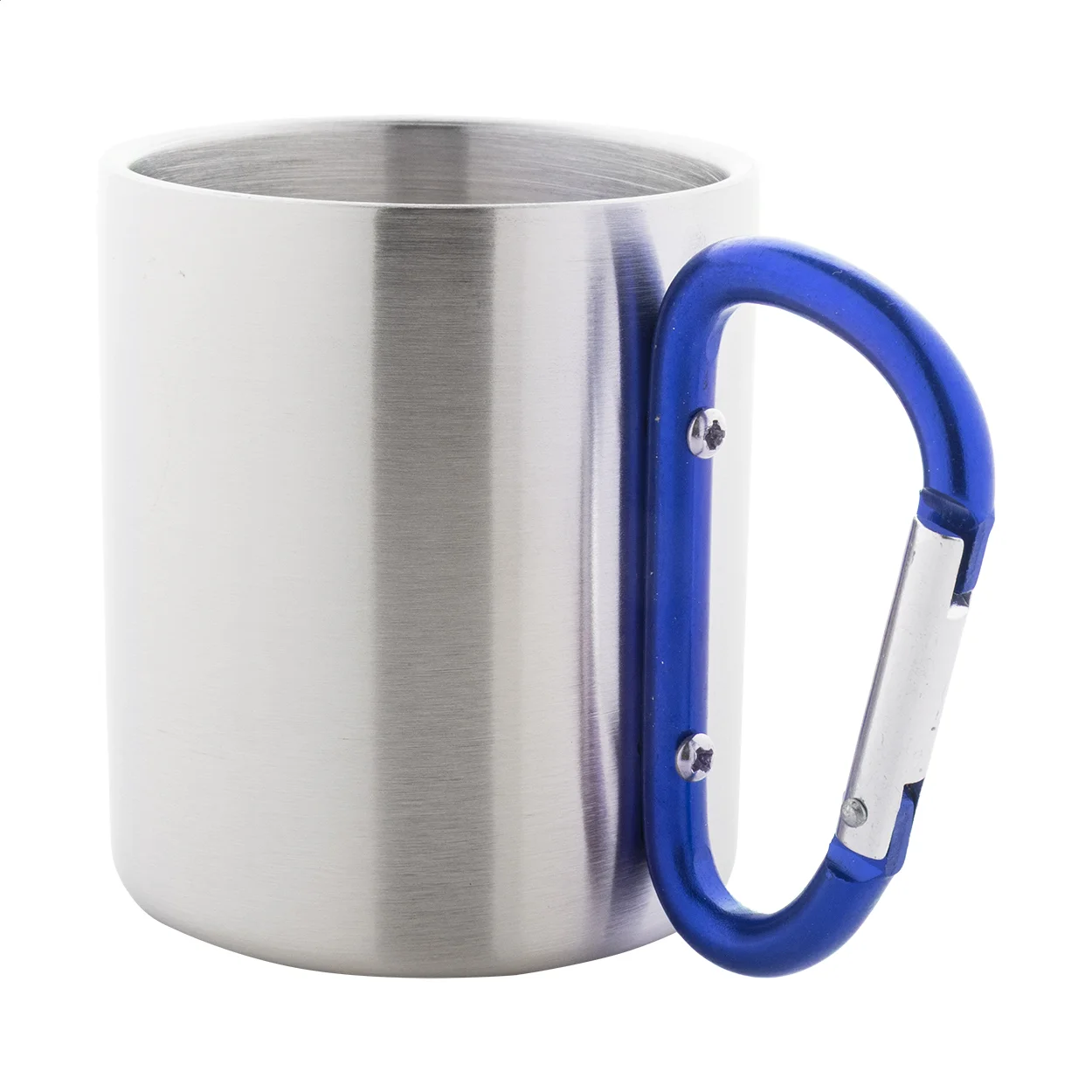 Edelstahlbecher Cadisha, blau, silber – Bild 5