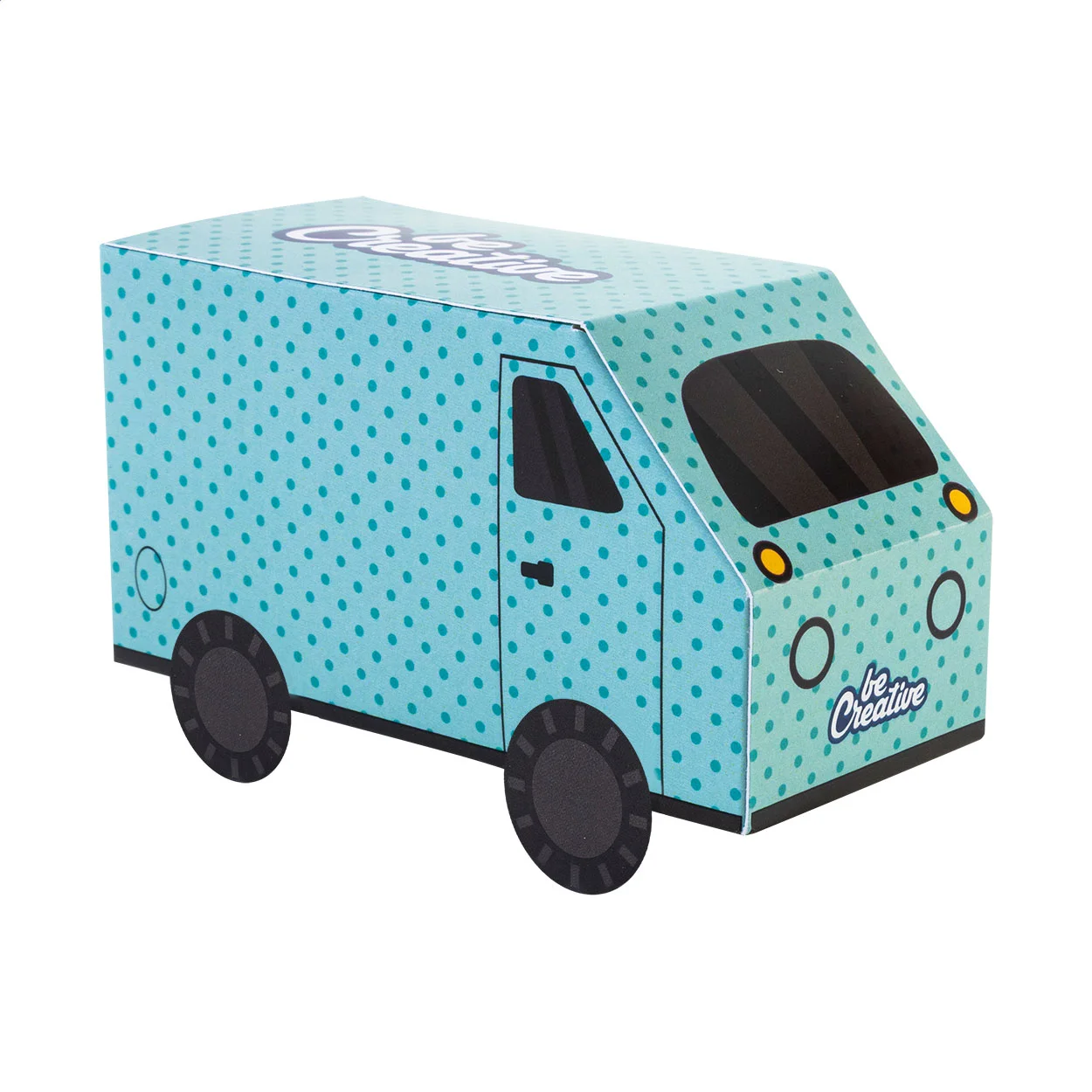 Individuelle Süßigkeitenbox CreaCandy Truck, weiß – Bild 5
