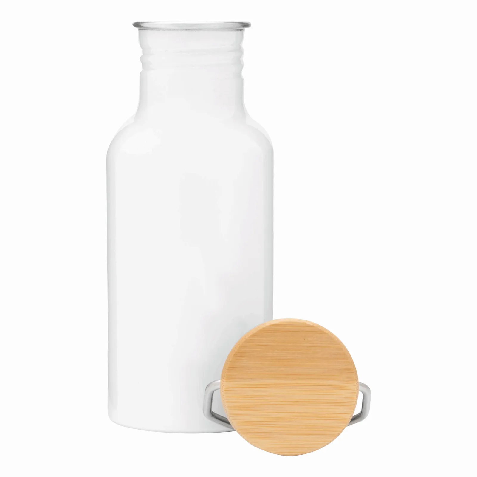 MECOZI TRANSIT - Aluminium Trinkflasche, weiß – Bild 5
