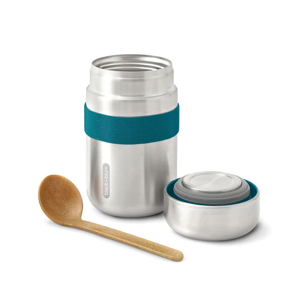 Black+Blum Food Flask 400ml, turkis – Bild 2