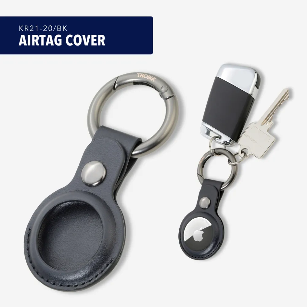Schlüsselanhänger AIRTAG COVER gunmetal/schwarz, gunmetal/schwarz – Bild 8