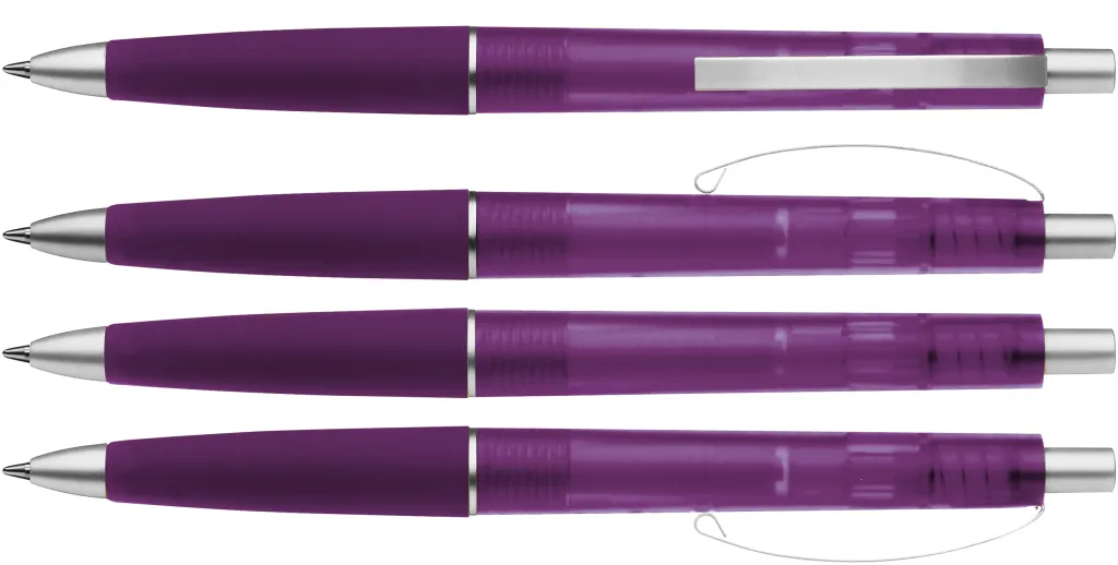 JAZZ frozen Druckkugelschreiber violett, violett – Bild 2