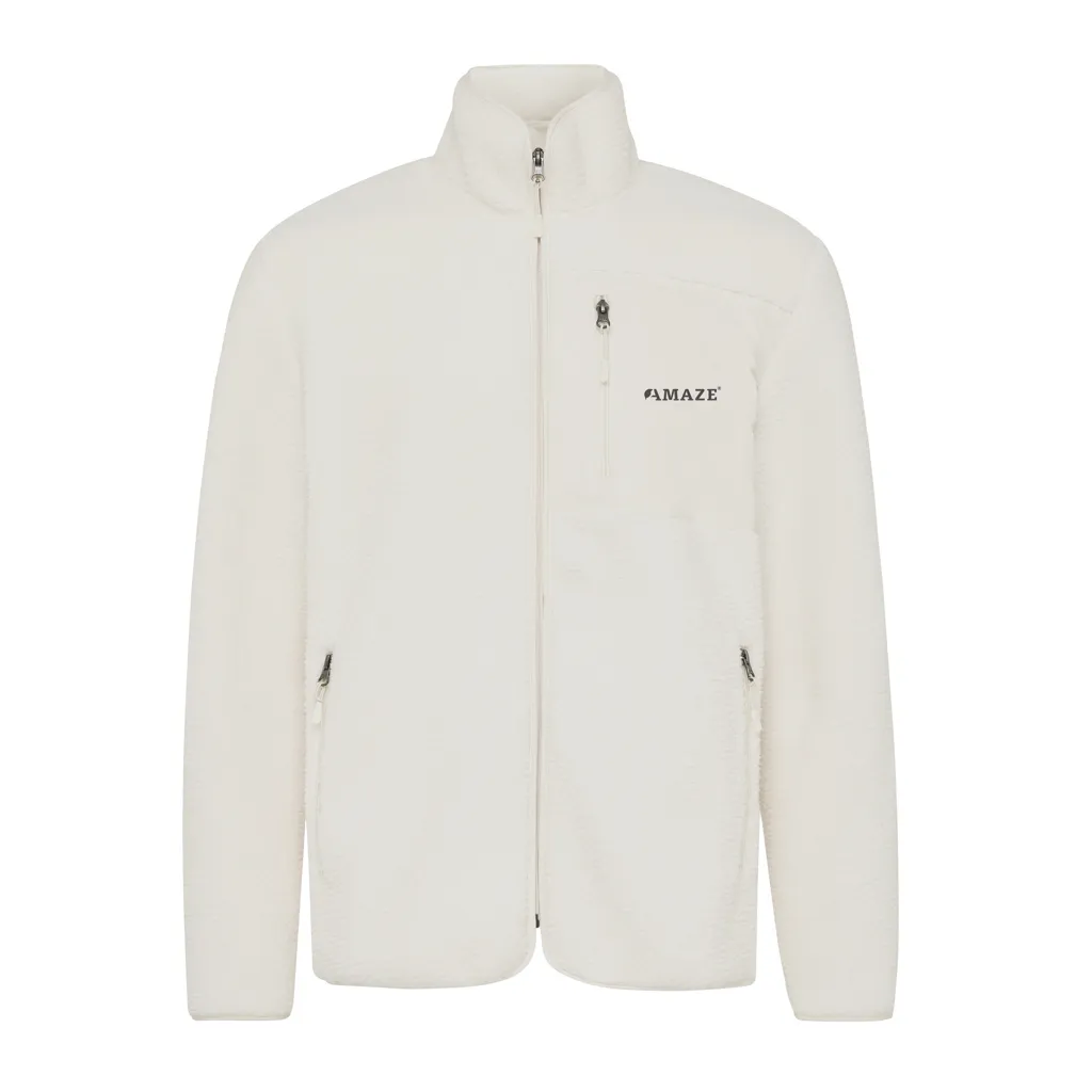 IQONIQ Diran Fleecejacke aus recyceltem Polyesterflor, neutral – Bild 3