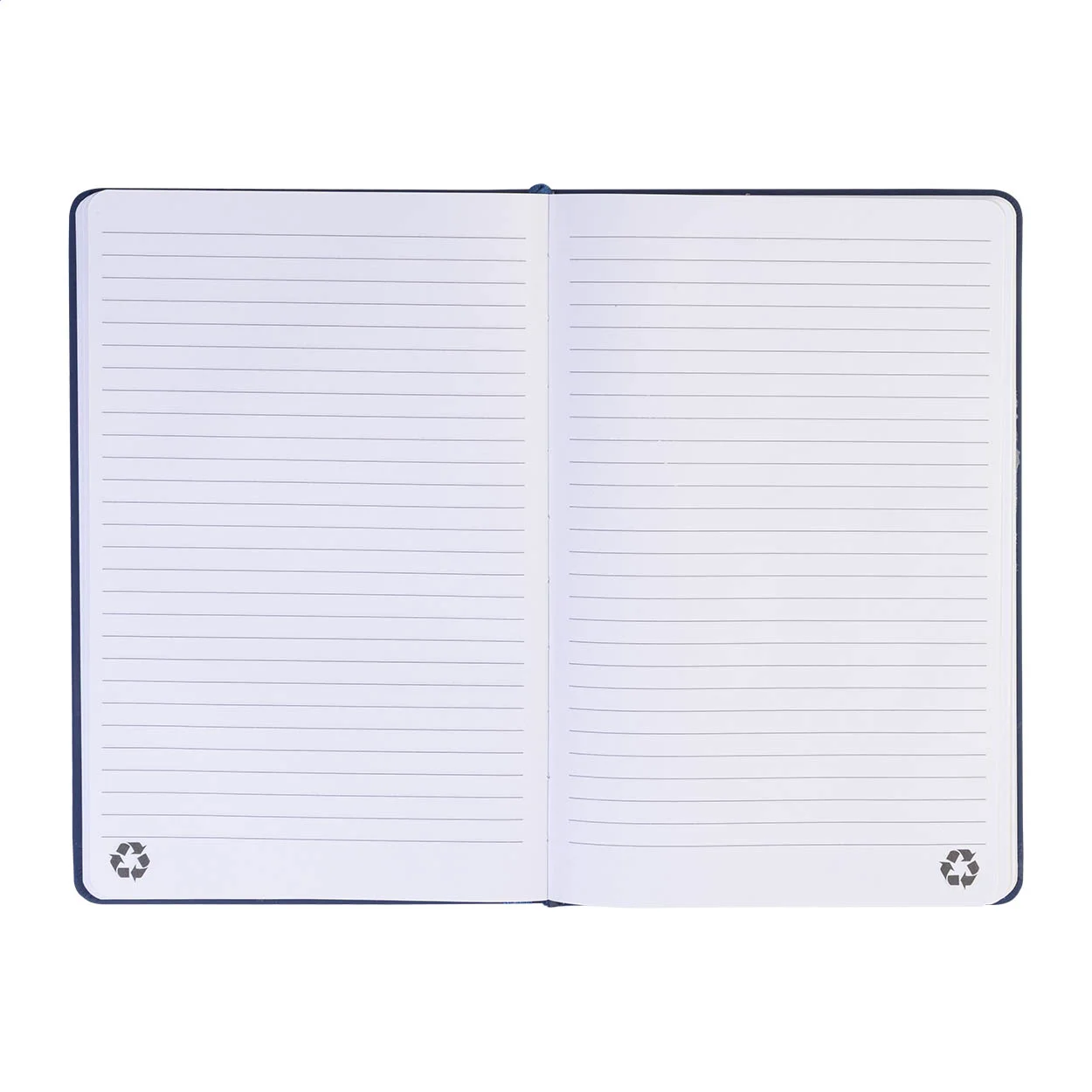 Antistress-Notizbuch Senspuk aus RPU, blau – Bild 3