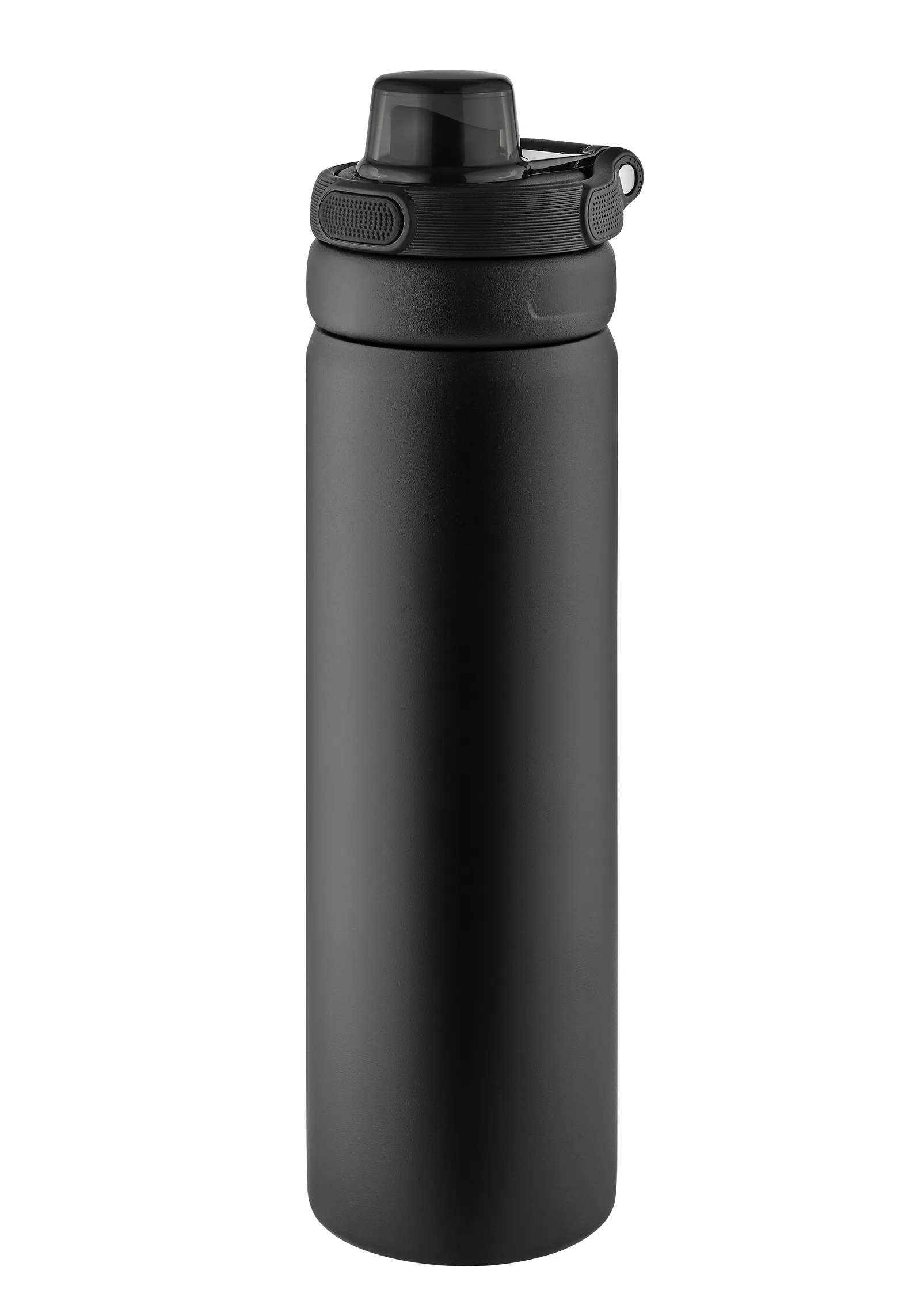 Sport-und Trinkthermoflasche "HydraBoost" schwarz