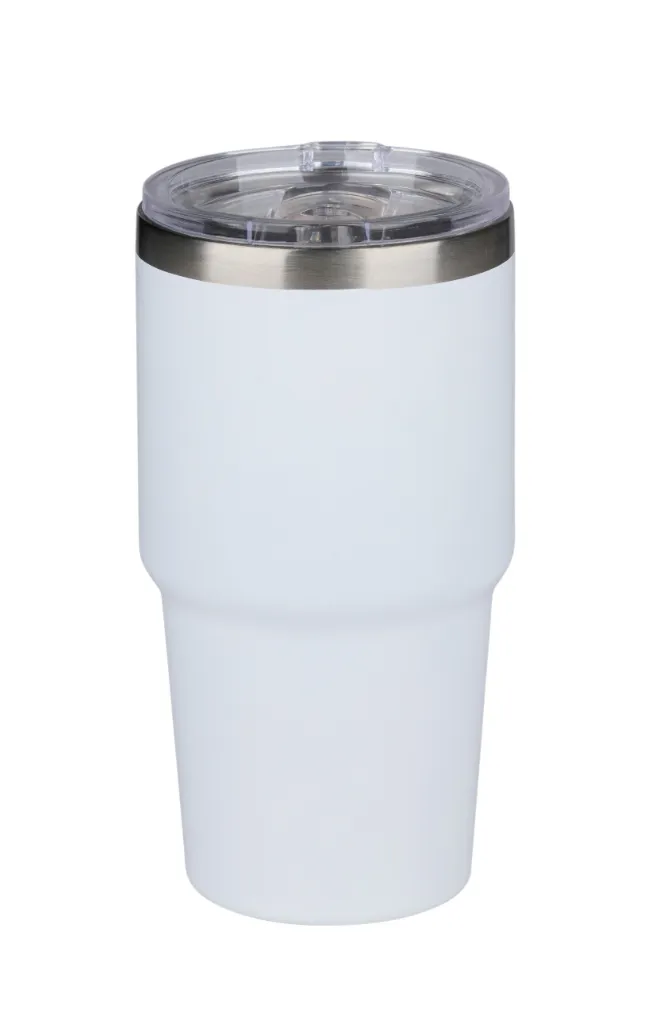 ALPINA Vakuum-Isolierbecher 600ml, Black/White/Beige/Green – Bild 6