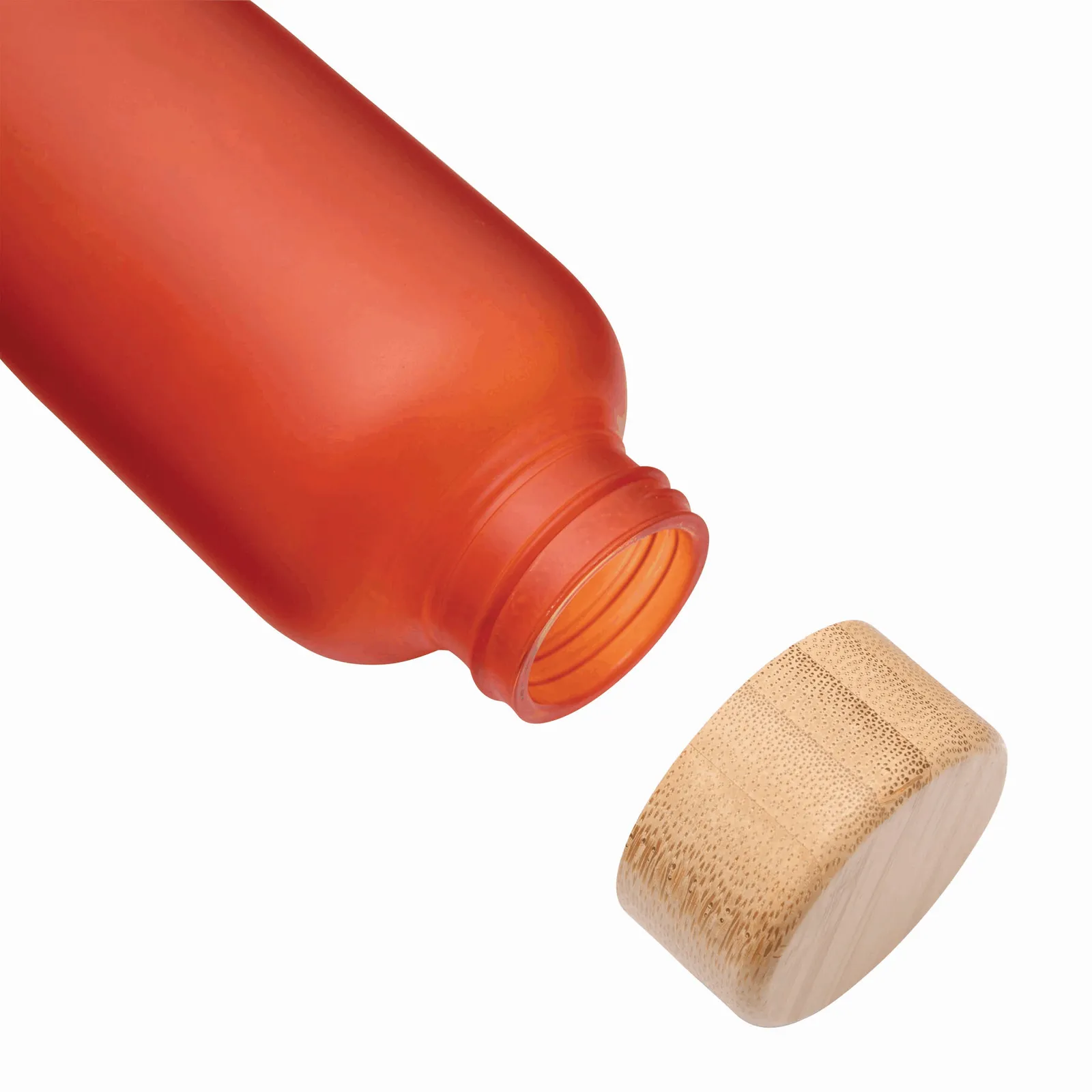 TAKE FROSTY - Glas-Flasche, orange – Bild 4