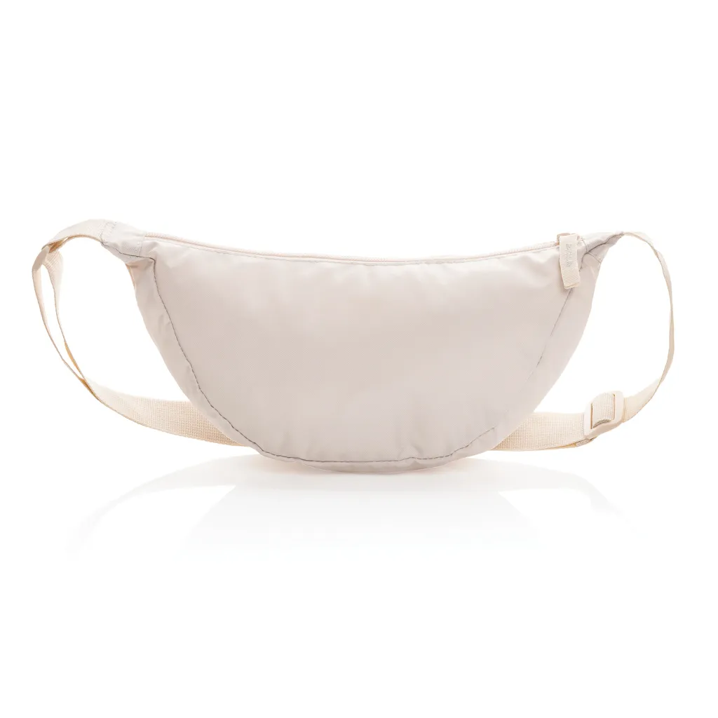 Crescent AWARE™ RPET Half-Moon Sling Tasche, beige – Bild 2