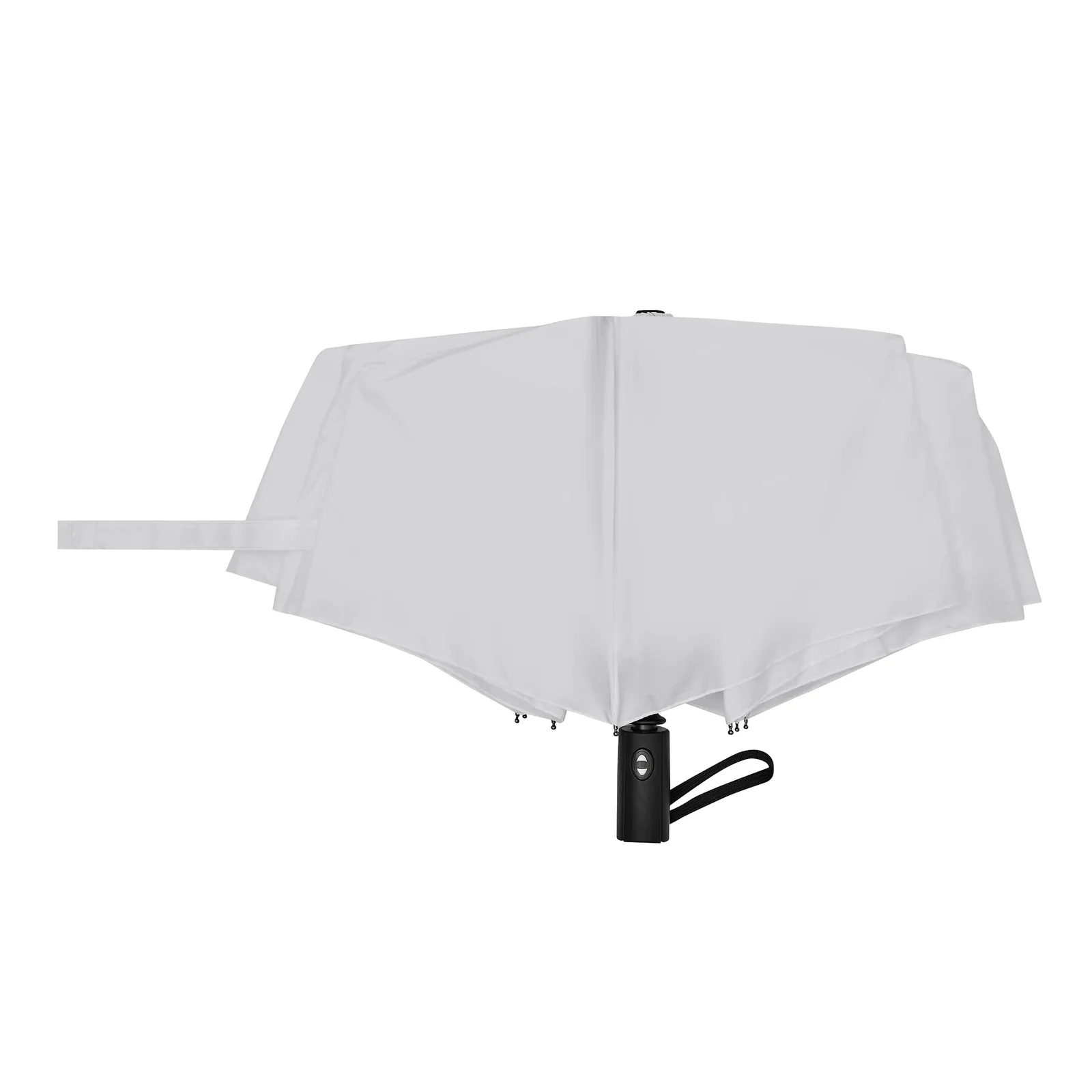 MISTRAL Umbrella, Vollautomatischer Windproof-Taschenschirm, weiß – Bild 4