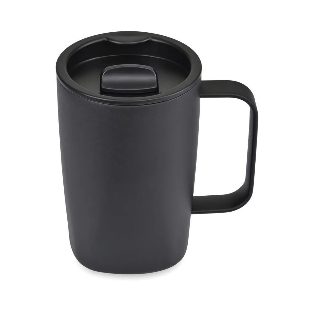 Aviana™ Rowan RCS recycelter Becher 450ml, schwarz – Bild 2