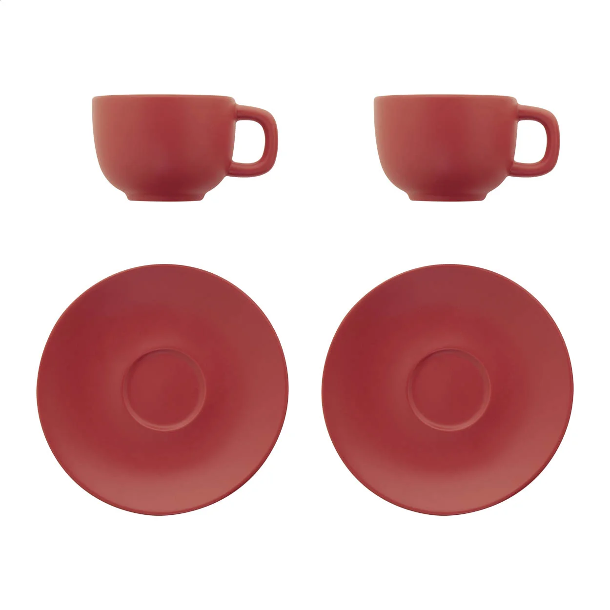 Cappuccinotassenset Caturra Plus, rot – Bild 3
