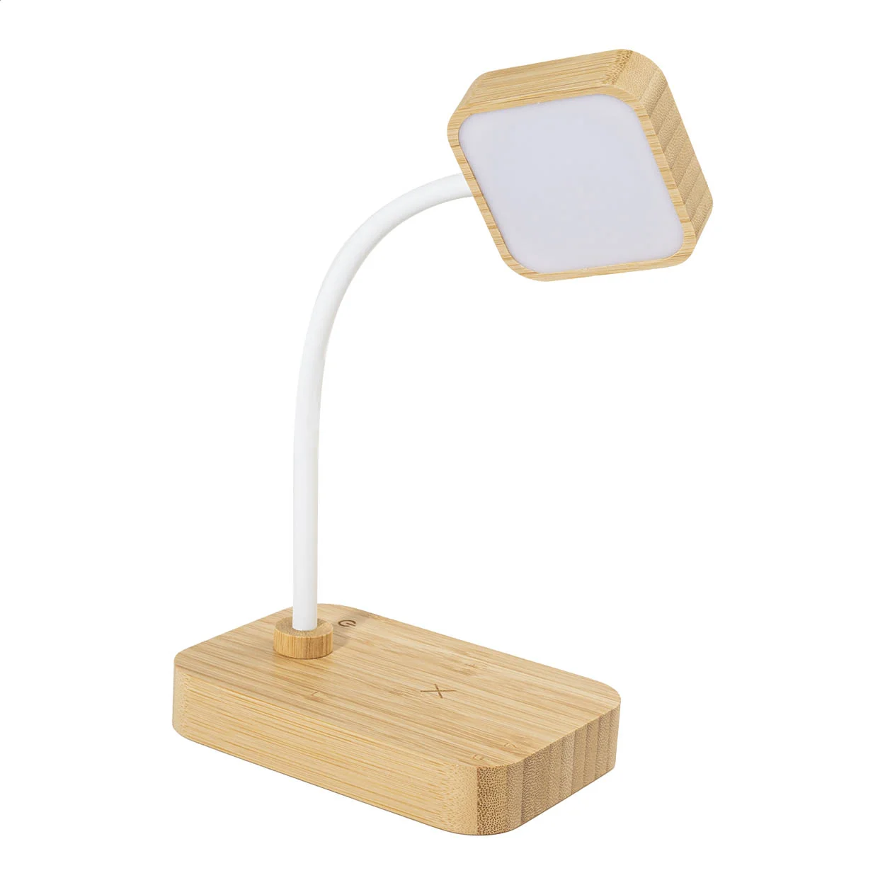 Multifunktionale Schreibtischlampe VoltGlow, natur, weiß – Bild 6