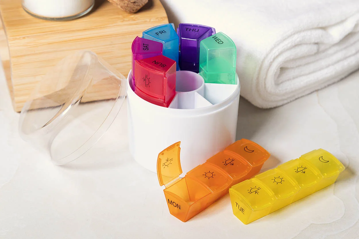 RABS Tablettendosenset Everypill, weiß – Bild 8