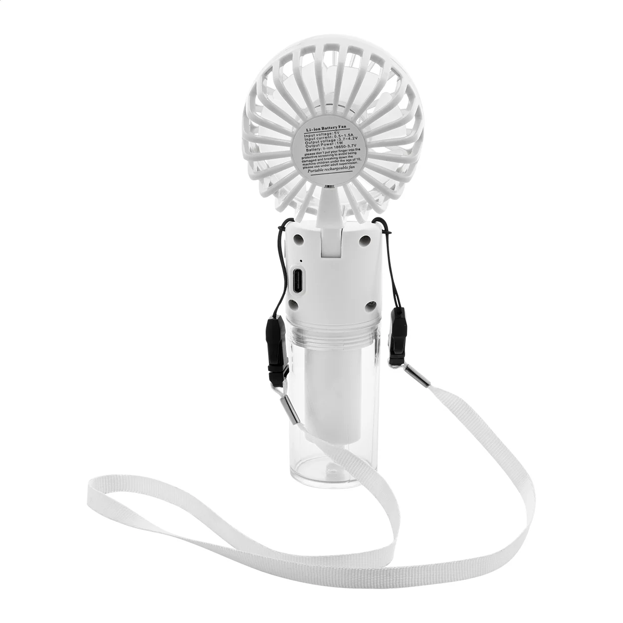 Akku-Wassersprühventilator Misty, weiß – Bild 4