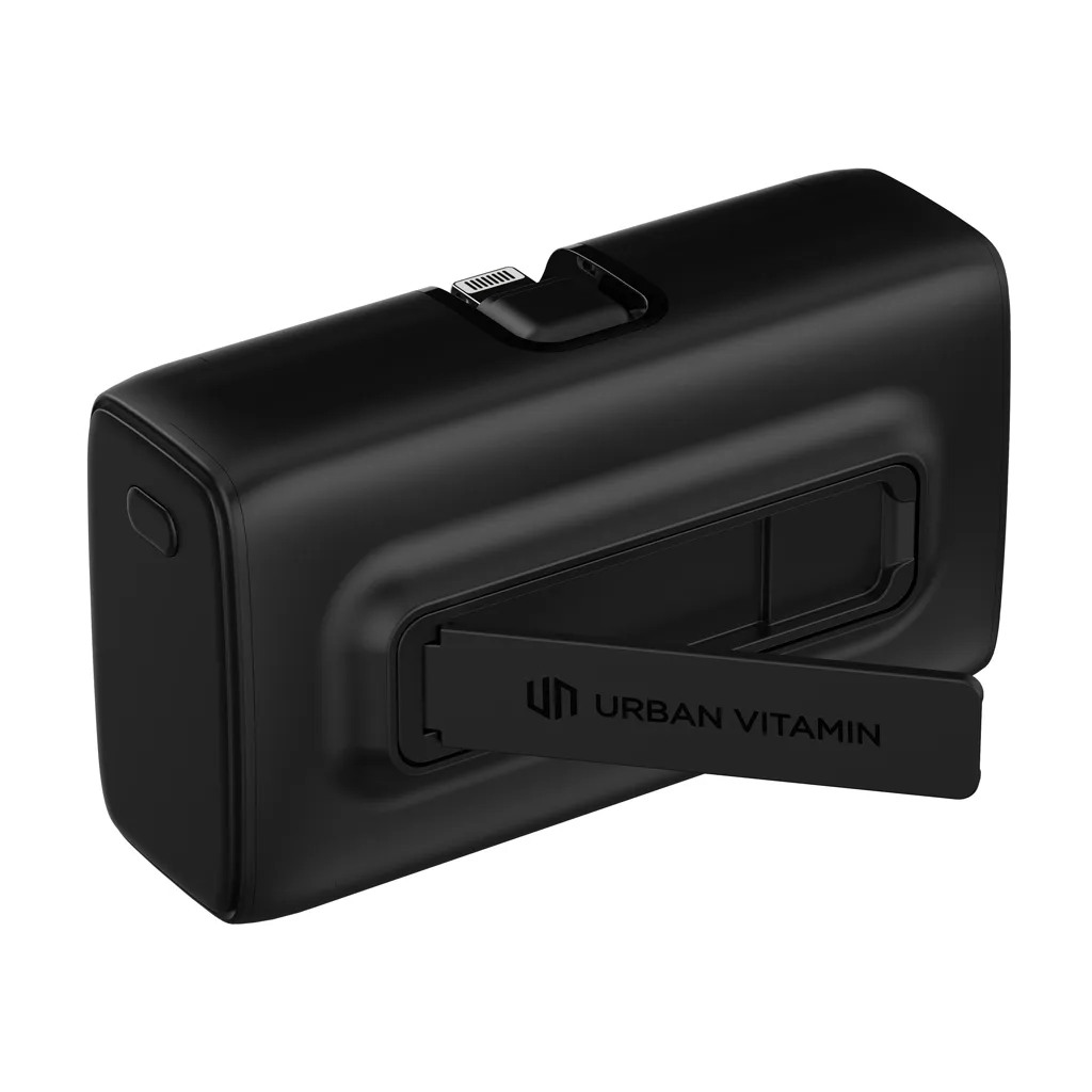 Urban Vitamin Los Angeles 20W Powerbank aus RCS rec. Plastik, schwarz – Bild 7