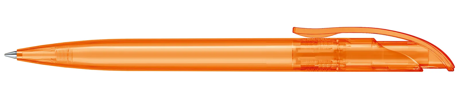 Challenger Clear Druckkugelschreiber, Orange 151 – Bild 4