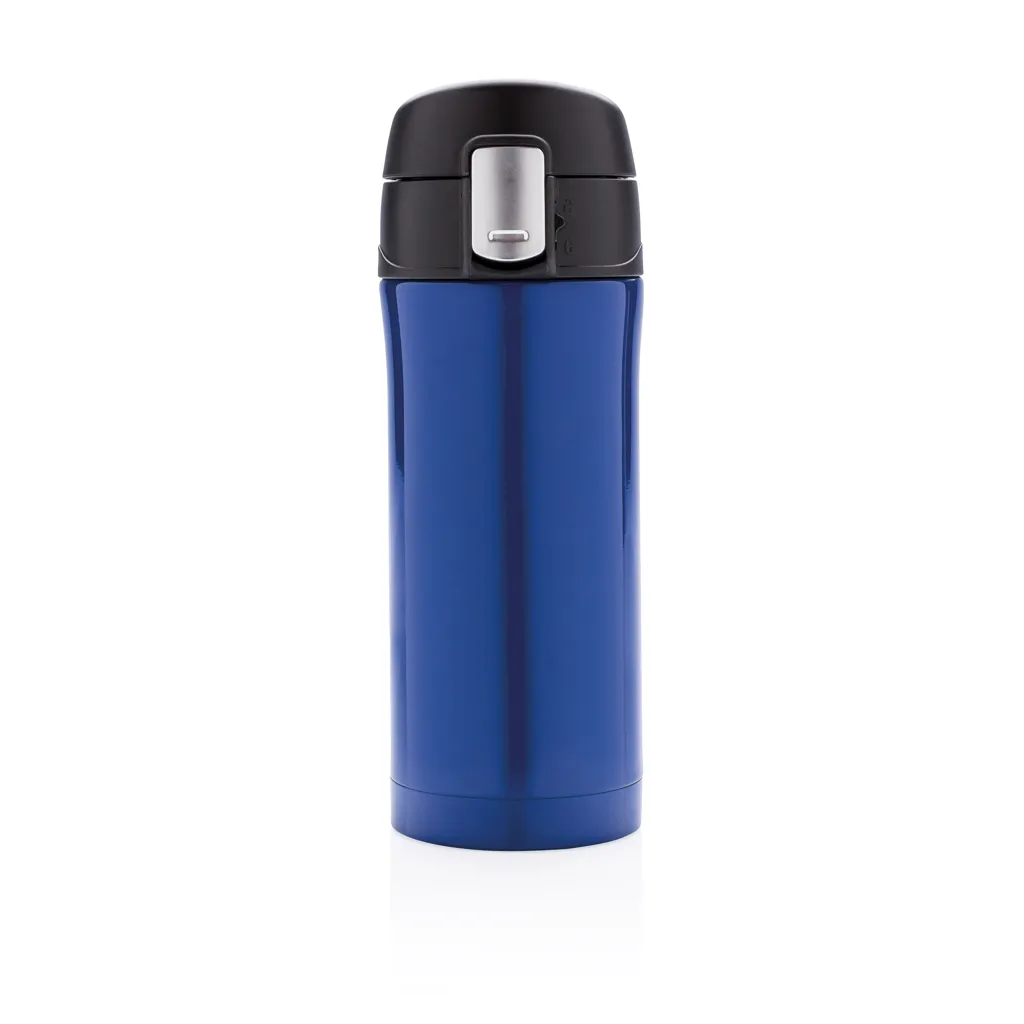 Easy-Lock Vakuum-Becher aus RCS recyceltem Stainless-Steel, blau – Bild 2