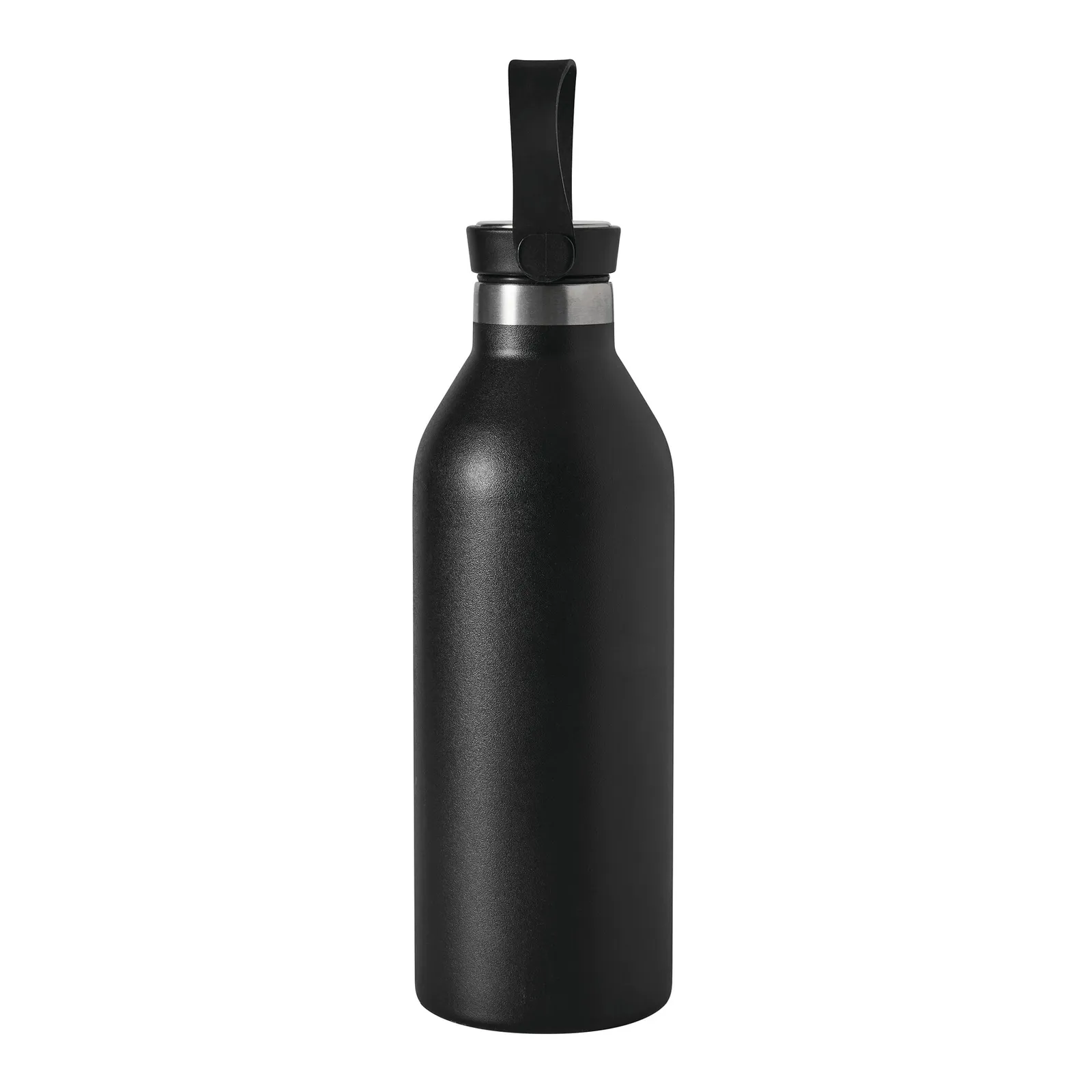 STEELLOOP - Vakuum-Isolierflasche, schwarz – Bild 3