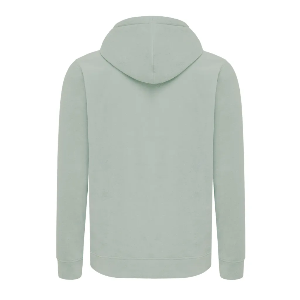 IQONIQ Trivor Mikrofleece-Kapuzen-Pulli aus recyc. Polyester, Iceberg green – Bild 2