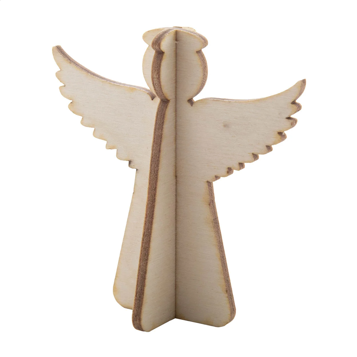 Weihnachtskarte CreaX, Tannenbaum, natur – Bild 4