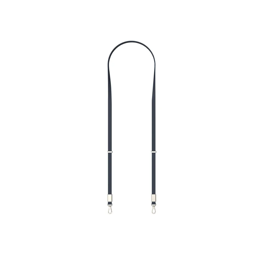 Nivo Crossbody-Handyband aus RCS recyceltem PET, navy blau – Bild 3