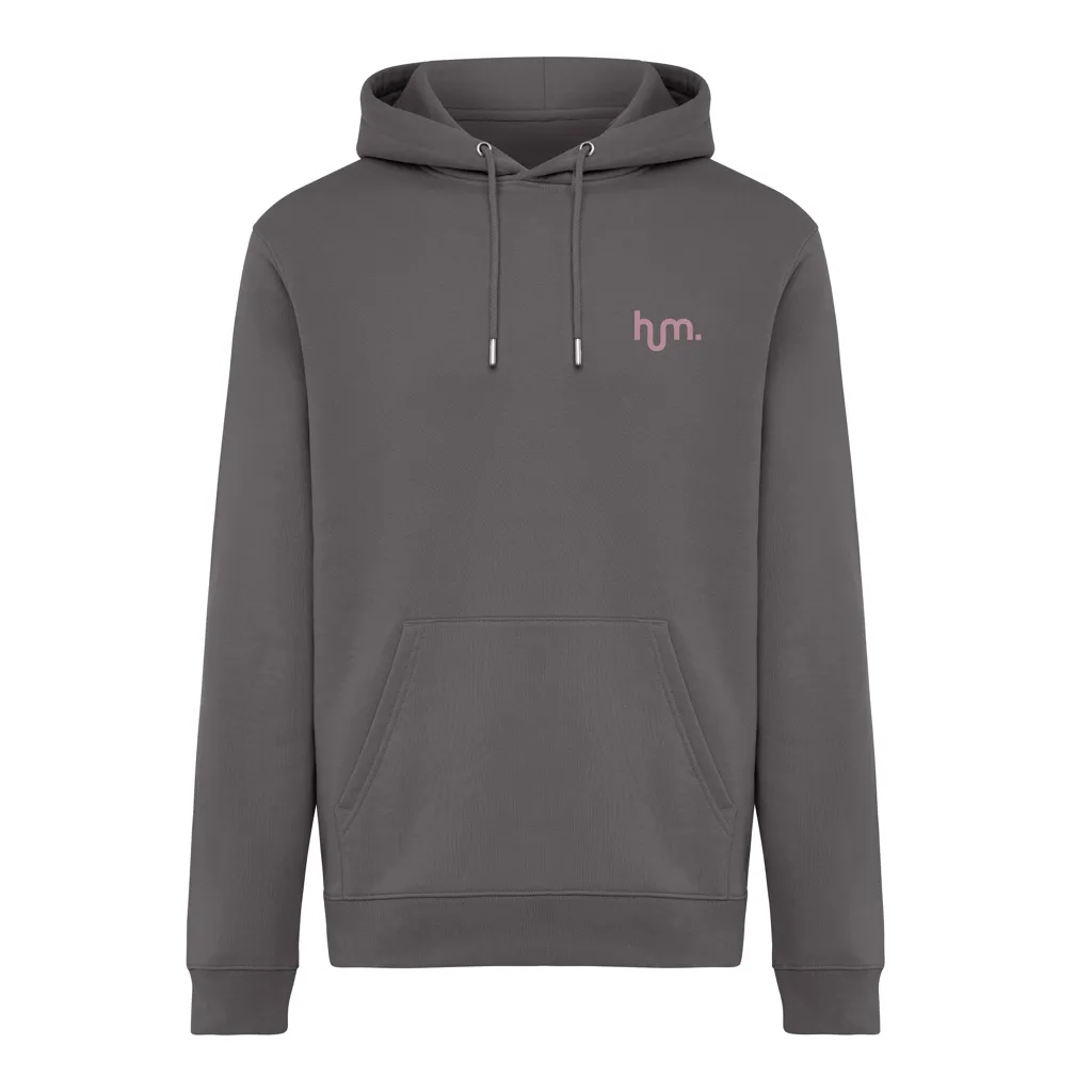 IQONIQ Joshua Hoodie aus recycelter Baumwolle, anthrazit – Bild 4