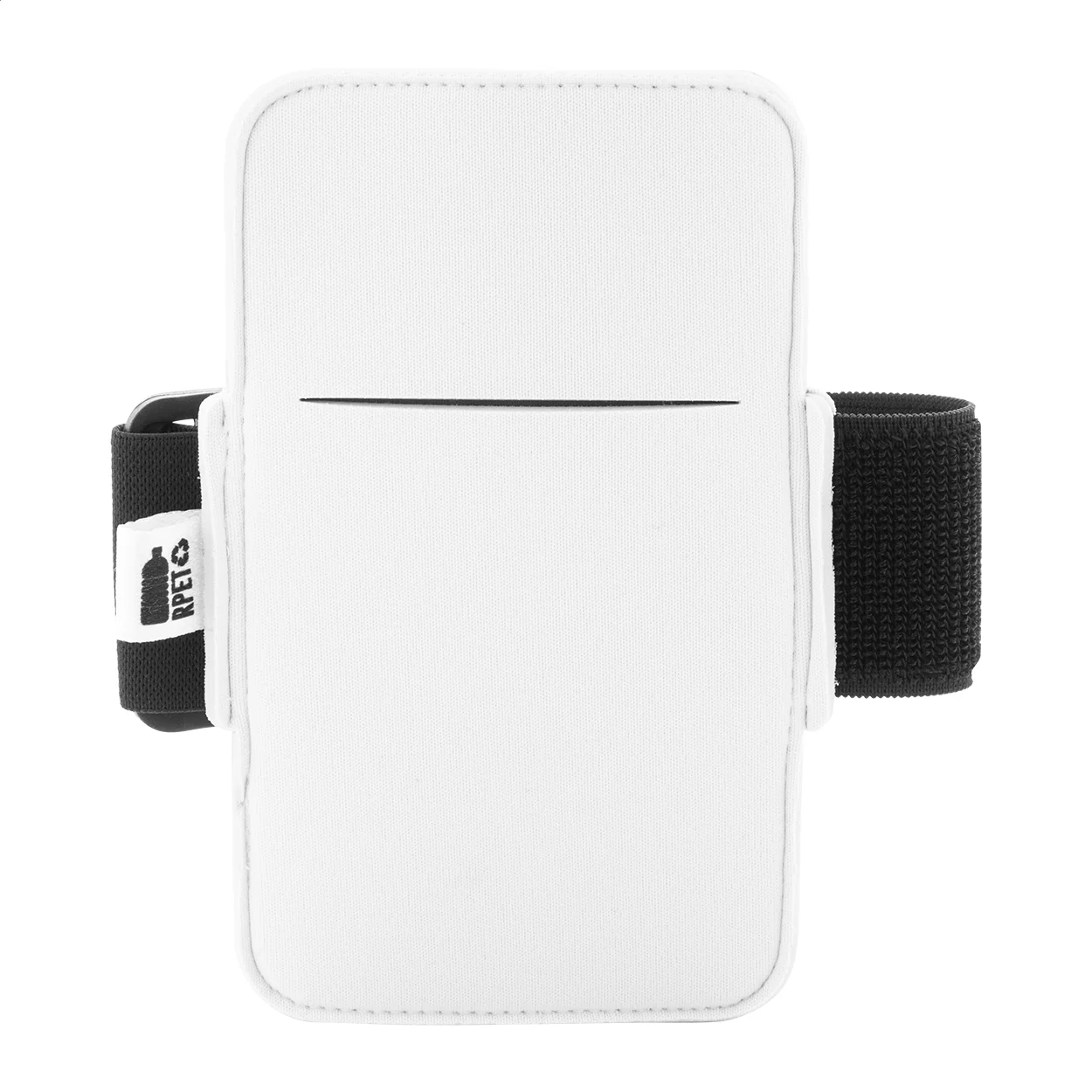 Individuelle Oberarmtasche fürs Smartphone. Runfree, weiß – Bild 4