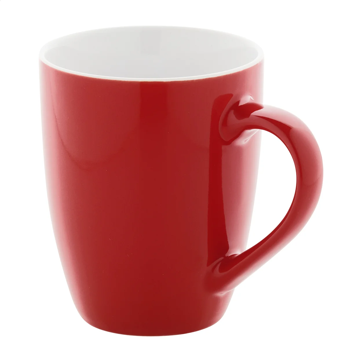 Becher Gaia, rot, weiß – Bild 3
