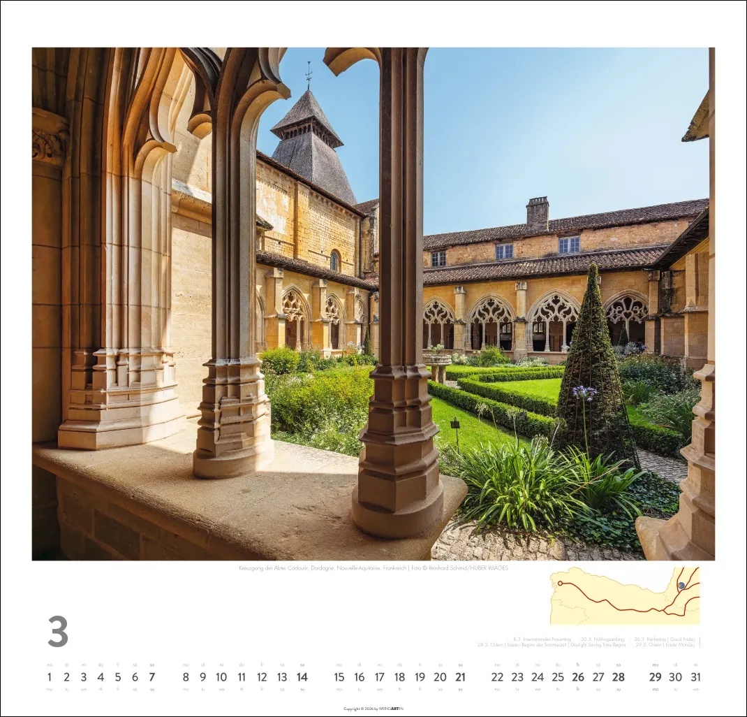 Auf dem Jakobsweg - El Camino Wandkalender 2027 – Bild 4