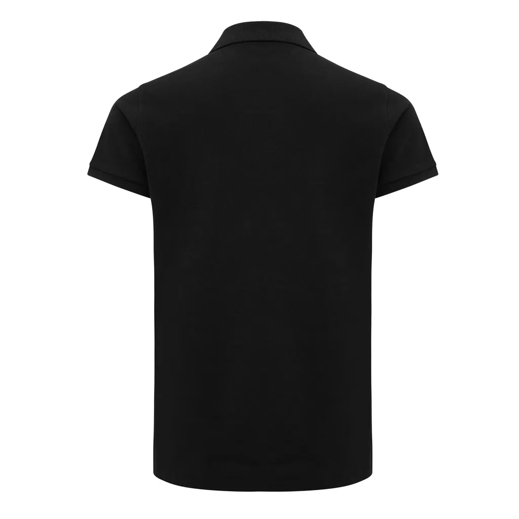 IQONIQ Yosemite Damen Piqué-Poloshirt aus rec. Baumwolle, schwarz – Bild 2