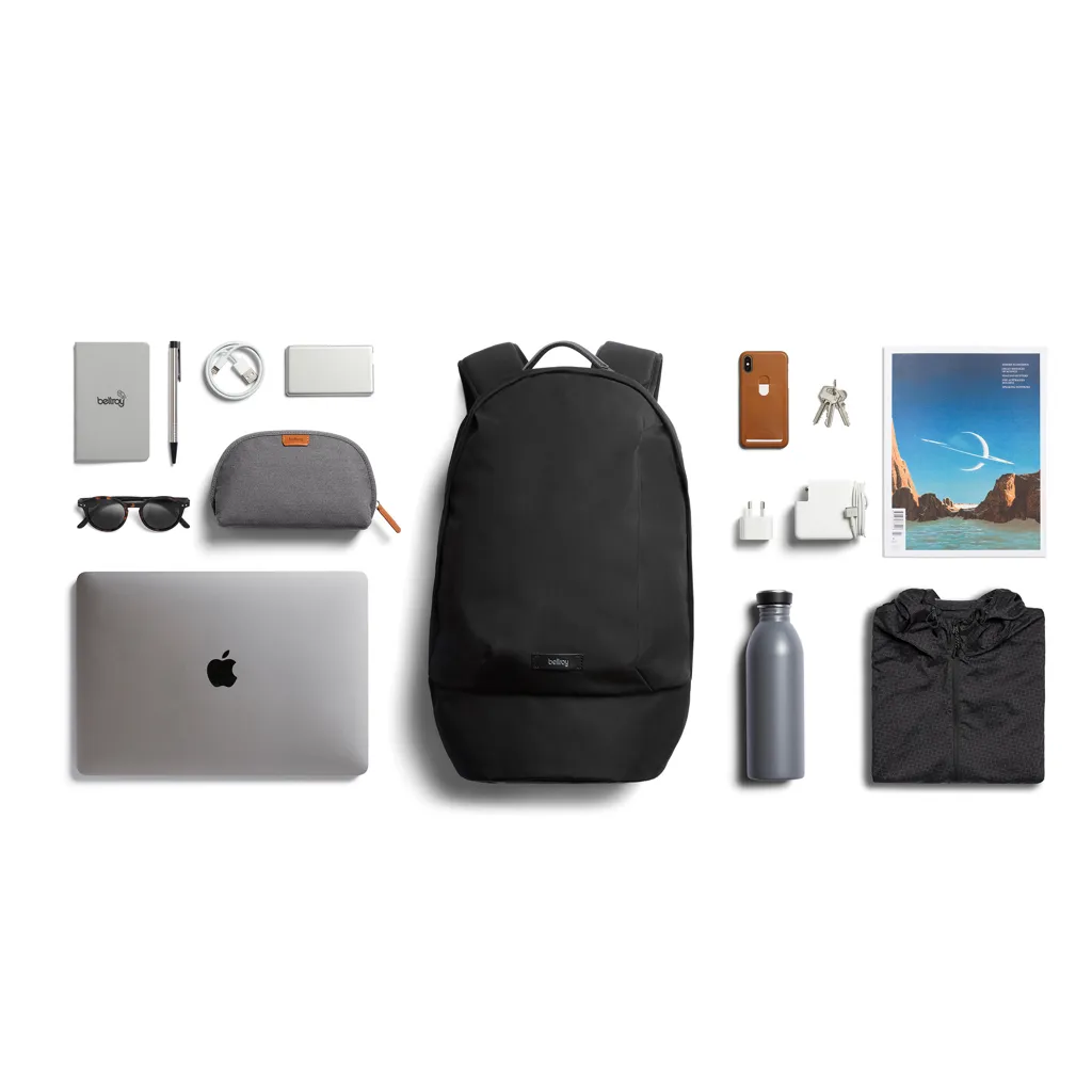 Bellroy Classic Rucksack, schwarz – Bild 10