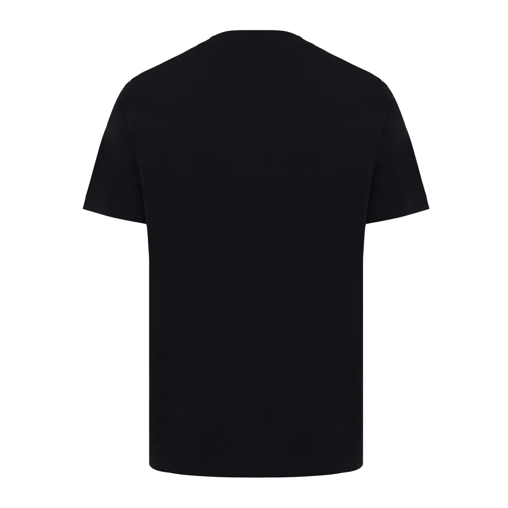 IQONIQ Kakadu relaxed T-Shirt aus recycelter Baumwolle, schwarz – Bild 2