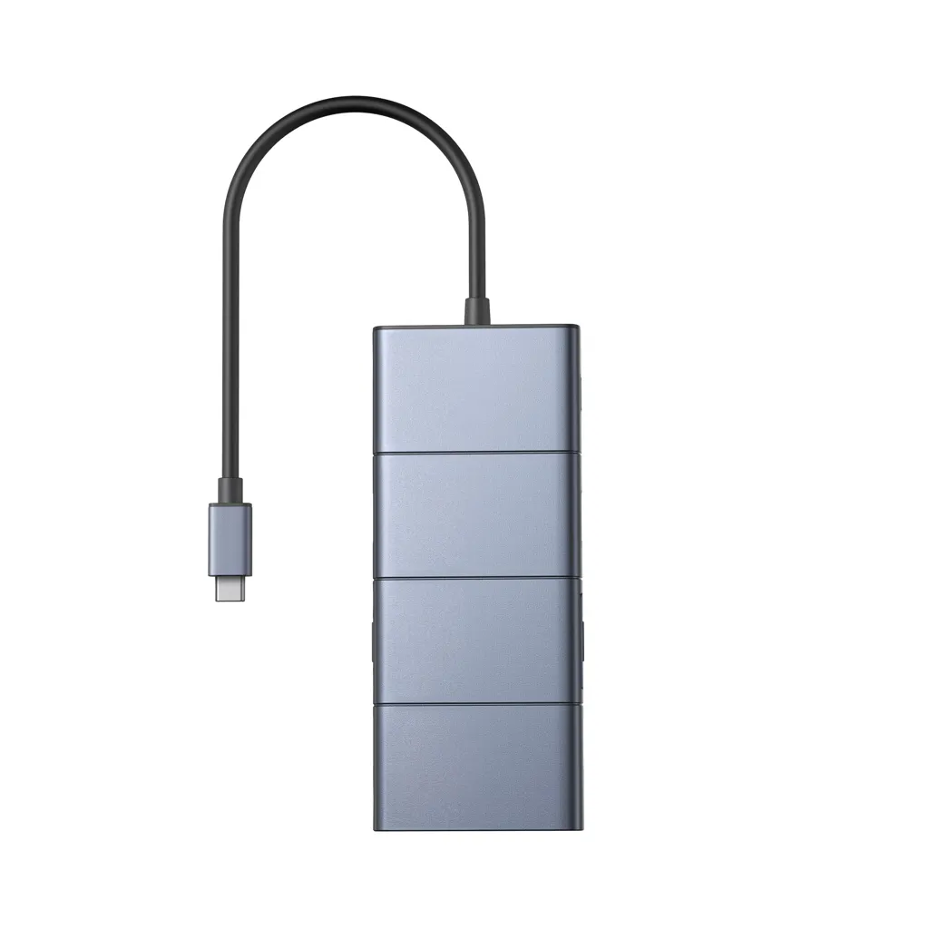Anker PowerExpand 11-in-1 USB-C PD 10 Gbit/s Datenhub, grau – Bild 2