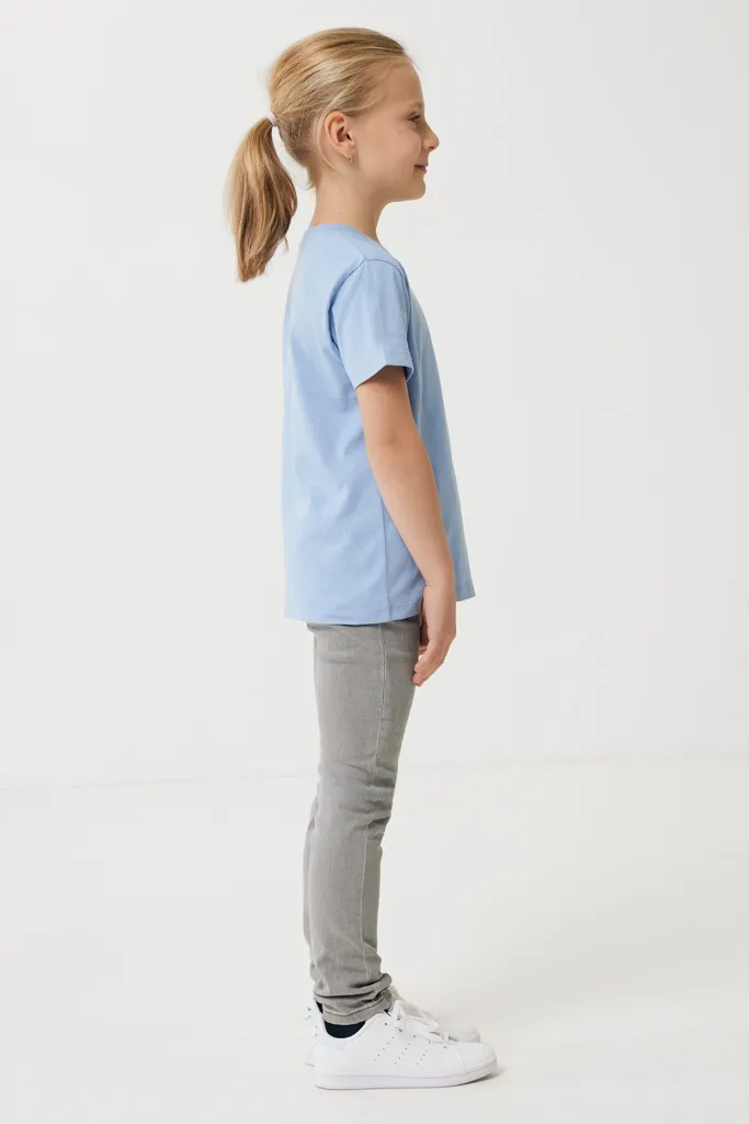 IQONIQ Koli Kids T-Shirt aus recycelter Baumwolle, sky blue – Bild 7