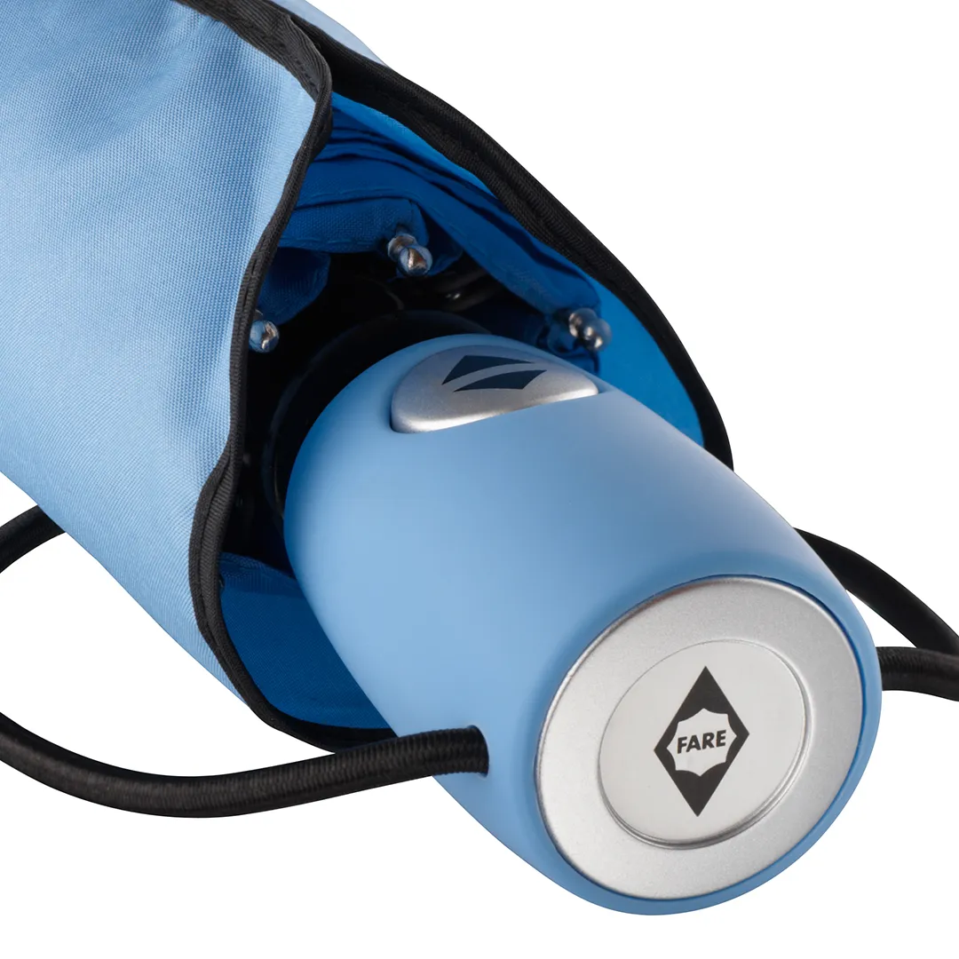 Mini-Taschenschirm FARE® AOC, hellblau – Bild 6