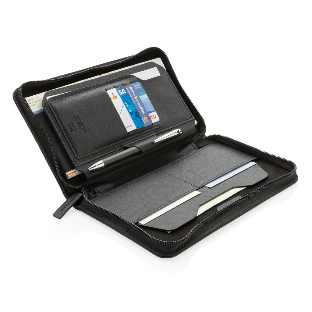 Swiss Peak Heritage RCS rPU RFID Travel Wallet, schwarz – Bild 5