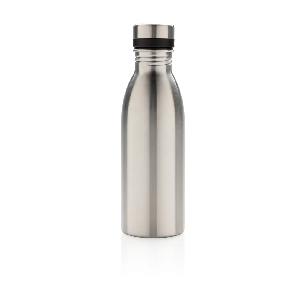 Deluxe Wasserflasche aus RCS recyceltem Stainless-Steel, silber – Bild 2