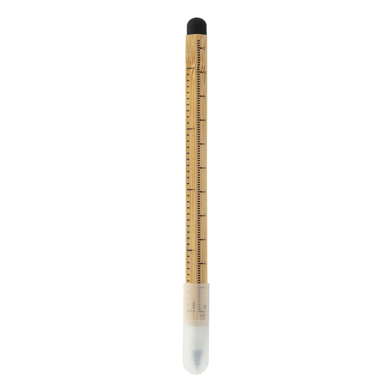 Tintenloser Stift mit Lineal Boloid, natur – Bild 2