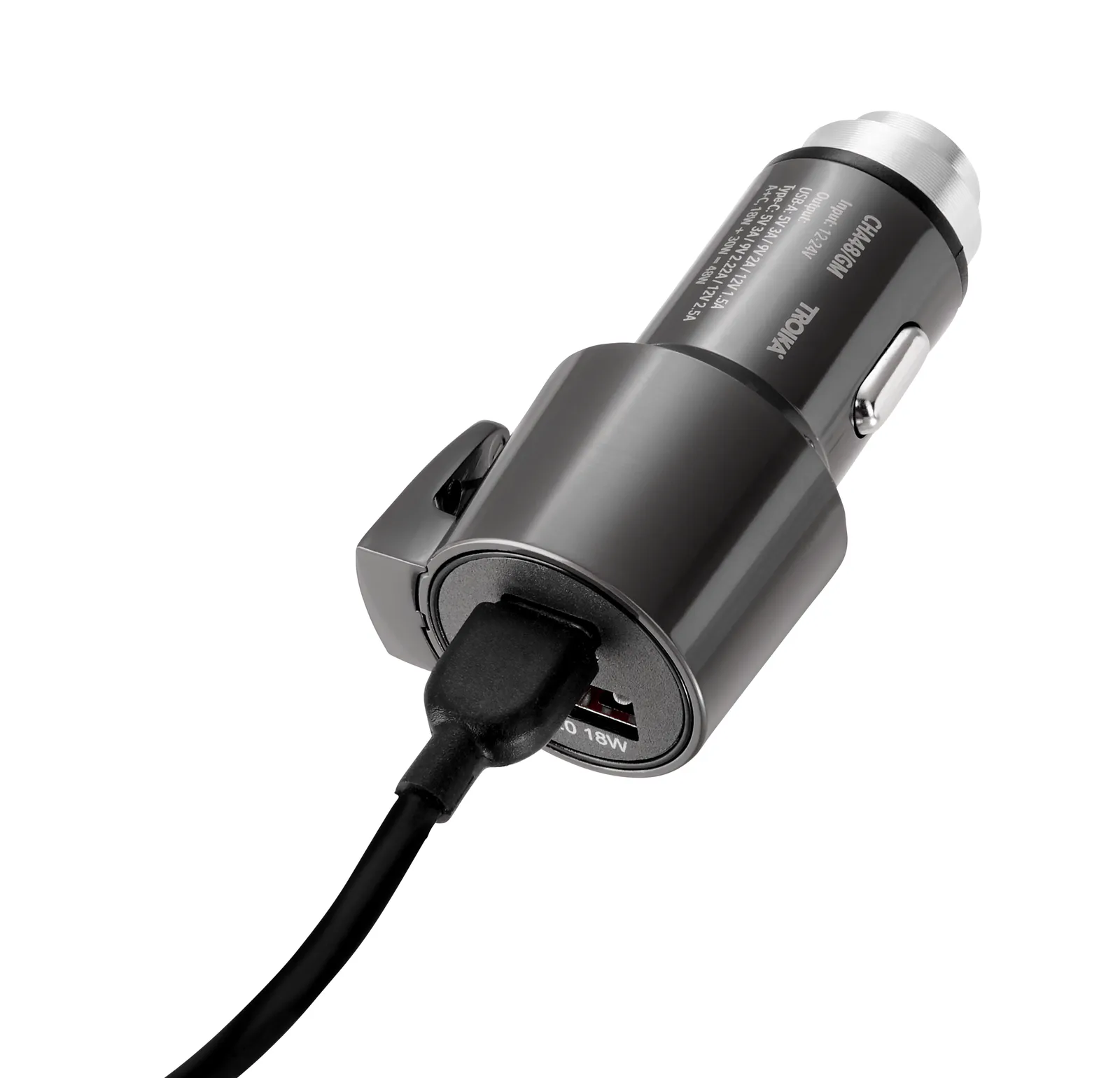 Autoladestecker ROAD CHARGE 48, gunmetal – Bild 4