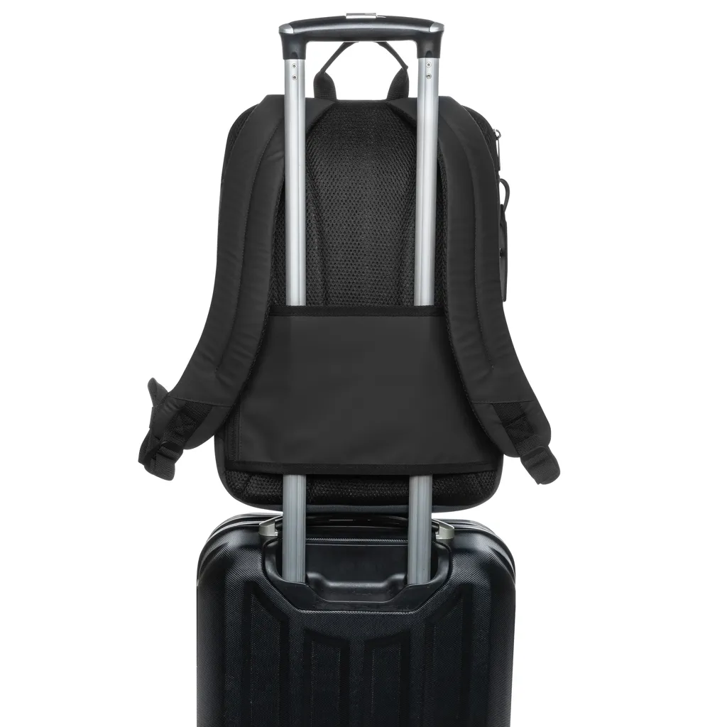 Armond AWARE™ RPET 15.6" Deluxe Laptop-Rucksack, schwarz – Bild 6