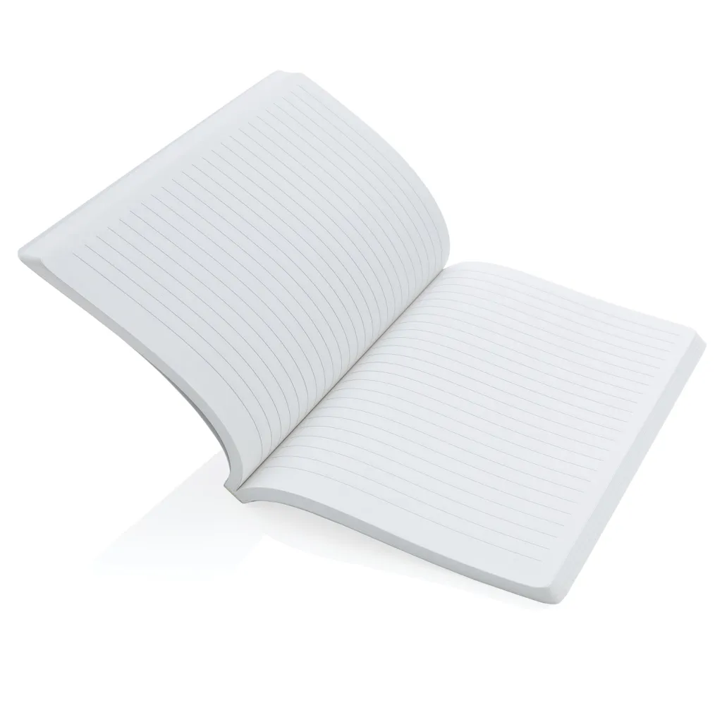 Impact Softcover A5 Notizbuch mit Steinpapier, schwarz – Bild 4