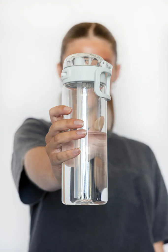 Sip'nLock RCS rPET auslaufsichere Sport-Trinkflasche 800ml, weiß – Bild 9