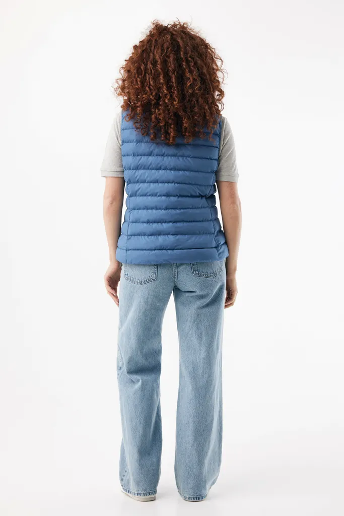 IQONIQ Meru Damen Bodywarmer aus recyceltem Polyester, moon blue – Bild 6