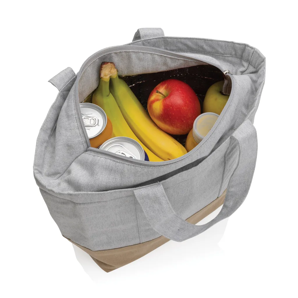 Impact Aware™ 285g/m² ungefärbte rCanvas-Kühltasche, grau – Bild 2